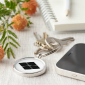 Takeda rhombus sleutelhanger (Zijkant)