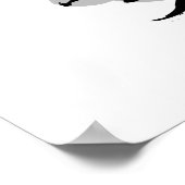 Takeda Shingen Tiger van Kai Caligraphy Art Poster (Hoek)