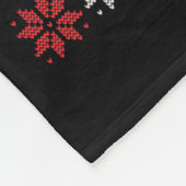 Takedown Season Girls Wrestling Ugly Sweater Chris Fleece Deken (Hoek)