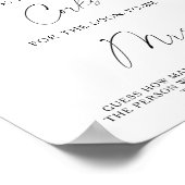 Takel Citroenen - Raad hoeveel kurken Poster (Hoek)