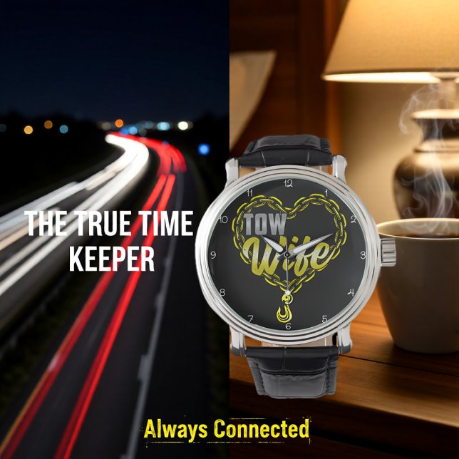 Takel Vrouw: Hart van Kettingen Horloge (Creator heeft geüpload)