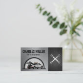 takelwagen | moersleutels | Automatische services Visitekaartje (Staand voorkant)