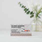 Takelwagen | Staalbeton Visitekaartje (Staand voorkant)