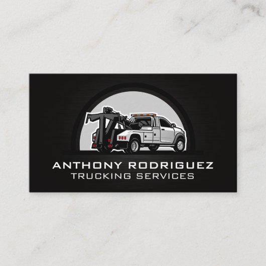 takelwagenchauffeur | Automatische services Visitekaartje (Voorkant)