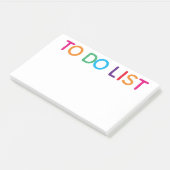 Takenlijst Fel Meerkleurig 10 x 6 Post-it® Notes (Schuin)