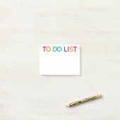 Takenlijst Fel Meerkleurig 4 x 3 Post-it® Notes (Op bureau)