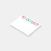 Takenlijst Fel Meerkleurig 4 x 3 Post-it® Notes (Schuin)