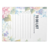 Takenlijst Hydrangea Pagina's  Notitieblok (Voorkant)