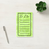 Takenlijst met Monstera Bladeren Post-it® Notes (Kantoor)
