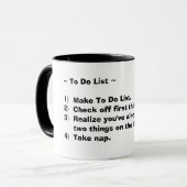 Takenlijst Mok (Voorkant links)