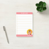 Takenlijst & Mooie Hond met Zonnebloem Post-it® Notes (Kantoor)