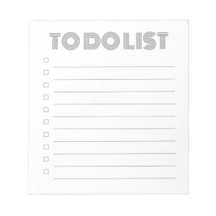 takenlijst - Notitieblok van 40 pagina's