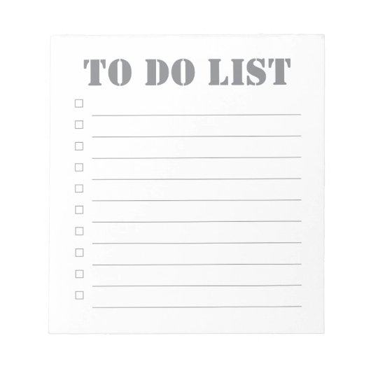 takenlijst - Notitieblok van 40 pagina's (Voorkant)