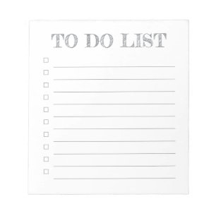takenlijst - Notitieblok van 40 pagina's
