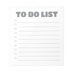 takenlijst - Notitieblok van 40 pagina's