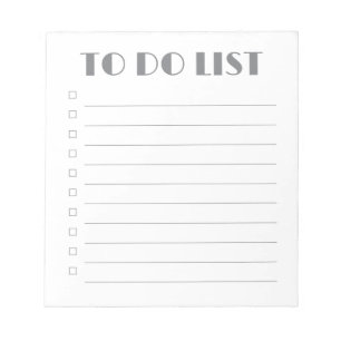 takenlijst - Notitieblok van 40 pagina's