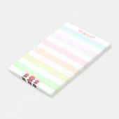 Takenlijst op zachte kleuren post-it® notes (Schuin)