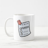 Takenlijst: Overleven Mug Koffiemok (Links)
