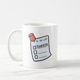 Takenlijst: Overleven Mug Koffiemok