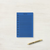 Takenlijst Post-it Blauw 2 Post-it® Notes (Op bureau)