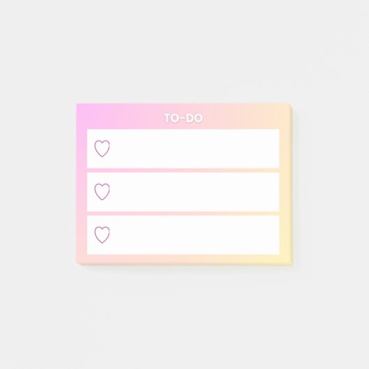Takenlijst Post-Its Post-it® Notes (Voorkant)