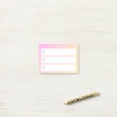 Takenlijst Post-Its Post-it® Notes (Op bureau)