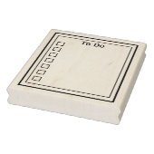 Takenlijst  rubberstempel (Stempel)