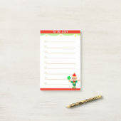 Takenlijst & Schattige Elf Post-it® Notes (Op bureau)