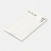 Takenlijst voor moeders ondernemers studenten lera post-it® notes (Schuin)