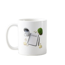 Takenotitieboekje Koffie Bureaublad Organizer Kuns