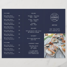 Takeout | Menu Navy Blue Restaurant Photo Takeaway