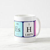 Takeshi Periodieke Naam mok (Voorkant rechts)