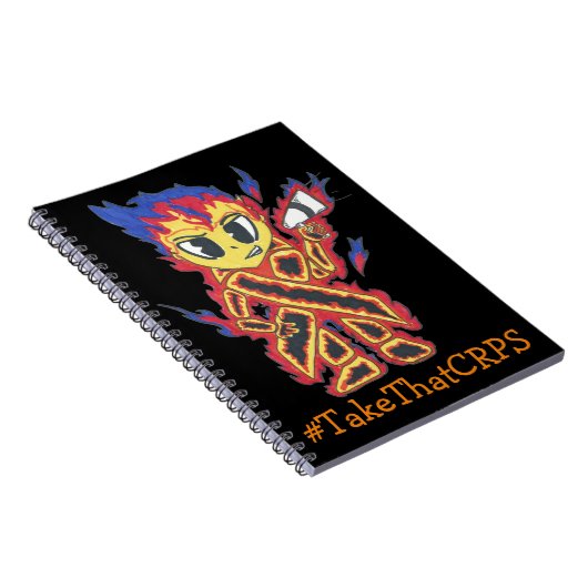 #TakethatCRPS-laptop Notitieboek (Rechterzijde)