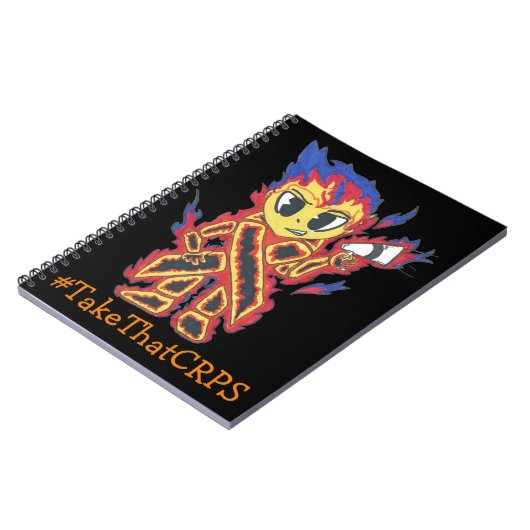 #TakethatCRPS-laptop Notitieboek (Linkerzijde)