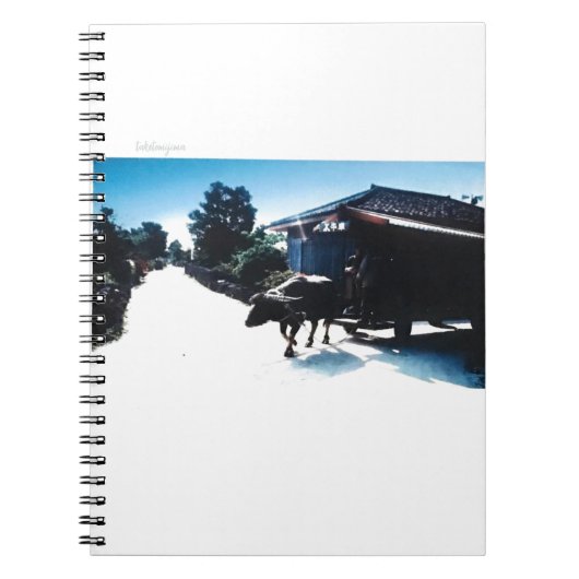 taketomi iland in japan notitieboek (Voorkant)