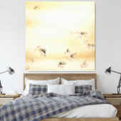Takeuchi Seihō Een fijne dag tijdens het regenseiz Canvas Afdruk (Insitu (Slaapkamer))