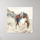 Takeuchi Seiho: Seihō jūni Fuji, PL.06 (1894) Canvas Afdruk (Voorkant)