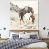 Takeuchi Seiho: Seihō jūni Fuji, PL.06 (1894) Canvas Afdruk (Insitu (Slaapkamer))