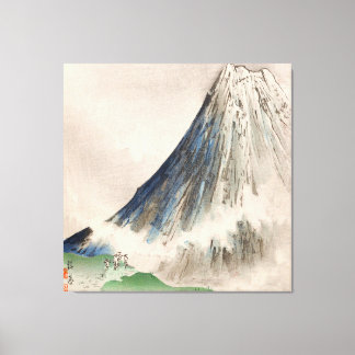 Takeuchi Seiho - Seihō jūni Fuji, PL.08 (1894) Canvas Afdruk