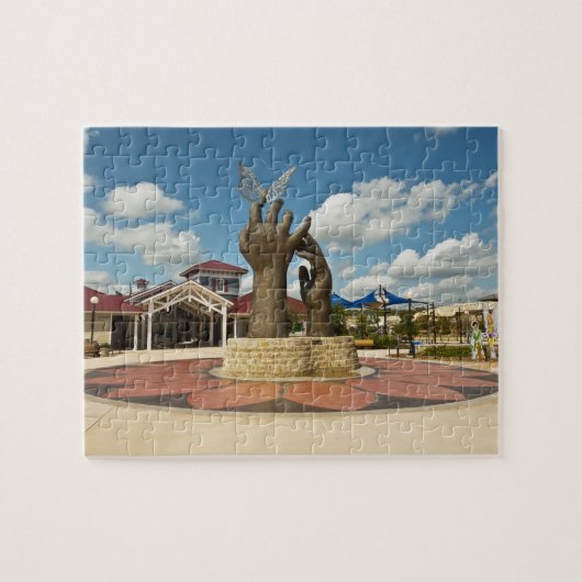 Taking Flight sculptuur Legpuzzel (Horizontaal)