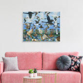 Taking Off 1996 Canvas Afdruk (Insitu (Woonkamer))