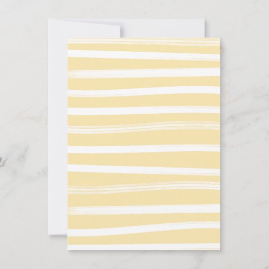 Taking the Plunge Beach Pool Bruiloftsborrel Kaart (Achterkant)