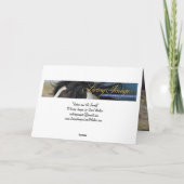 Takini en zijn familie Wenskaart Bedankkaart (Achterkant)