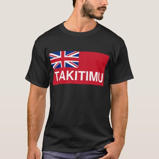 Takitimu Flag (Nieuw-Zeeland Maori) T-shirt (Voorkant)