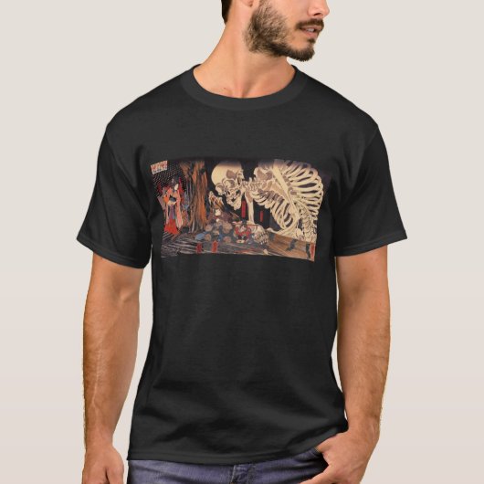 Takiyasha de heks en de skeletspier t-shirt (Voorkant)