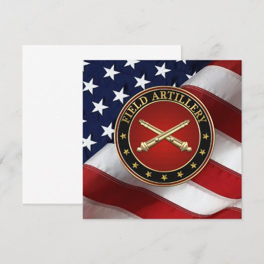 Takkartilleriet Branch Insignia Speciale Editie (Voorkant / Achterkant)