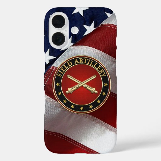 Takkartilleriet Branch Insignia Speciale Editie Case-Mate iPhone Case (Achterkant)