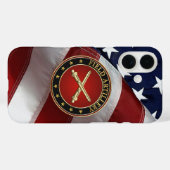 Takkartilleriet Branch Insignia Speciale Editie Case-Mate iPhone Case (Achterkant (horizontaal))