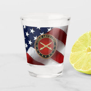Takkartilleriet Branch Insignia Speciale Editie Shot Glas