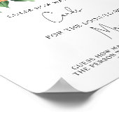 Takkebos sinaasappels - Raad hoeveel kurken Poster (Hoek)